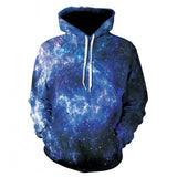 Space Galaxy Hoodies Men/Women Sweatshirt Hooded 3d Brand Clothing Cap Hoody Print Paisley Nebula Jacket