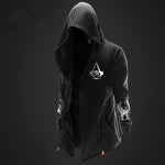 Zogaa Hoodies Men Brand Moletom толстовка Assassin Master Long Sleeve Assassins Creed Hood Sweatshirt Casual Pullover Sportswear Cotumes