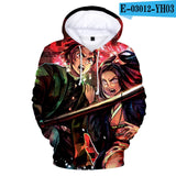 3D Cool New Arrival Demon Slayer Kimetsu no Yaiba hooded Sweatshirt Fashion Trend Style New 3D Cool Women/men Winter Hoodies