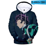 3D Cool New Arrival Demon Slayer Kimetsu no Yaiba hooded Sweatshirt Fashion Trend Style New 3D Cool Women/men Winter Hoodies