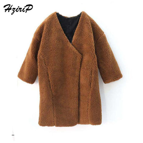 HziriP 2017 Autumn Winter Kids Girls Jackets Fashion Casual Lamb Wool Outerwear Plus Velvet Cotton Warm Coat Fit 3-7Year old