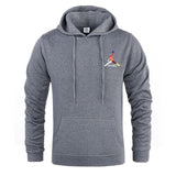 New Jordan print Hoodies Sweatshirts Skateboard Men Women print Pullover Hip Hop Streetwear Casual black gray Hoody Oversize