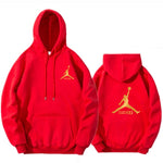 New Jordan print Hoodies Sweatshirts Skateboard Men Women print Pullover Hip Hop Streetwear Casual black gray Hoody Oversize