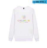 Top band clothing coldplay Britpop Alternative Rock cotton hoodies long sleeve hoodie sweatshirt men women hip hop sweatshirts