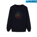 Top band clothing coldplay Britpop Alternative Rock cotton hoodies long sleeve hoodie sweatshirt men women hip hop sweatshirts