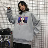 Autumn Winter 2019 naruto print mens hoodies oversized Japanese Anime sweatshirt Casual harajuku hip hop Couple Black streetwear