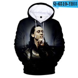 3D-LOKI The Dark World Harajuku Style Hoodies Sweatshirt 2019 New Slim Fashion Casual 2019 New Trend Casual Street Sweatshirt