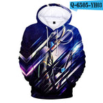 3D-LOKI The Dark World Harajuku Style Hoodies Sweatshirt 2019 New Slim Fashion Casual 2019 New Trend Casual Street Sweatshirt