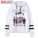 It Clowns Funny Cartoon Hoodies Men/women Pennywise Loser Horror Movie Sweatshirts Casual Hip Hop Streetwear Hoody Male/female