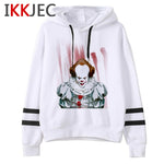 It Clowns Funny Cartoon Hoodies Men/women Pennywise Loser Horror Movie Sweatshirts Casual Hip Hop Streetwear Hoody Male/female