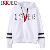 It Clowns Funny Cartoon Hoodies Men/women Pennywise Loser Horror Movie Sweatshirts Casual Hip Hop Streetwear Hoody Male/female