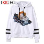 It Clowns Funny Cartoon Hoodies Men/women Pennywise Loser Horror Movie Sweatshirts Casual Hip Hop Streetwear Hoody Male/female