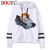 It Clowns Funny Cartoon Hoodies Men/women Pennywise Loser Horror Movie Sweatshirts Casual Hip Hop Streetwear Hoody Male/female