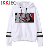 It Clowns Funny Cartoon Hoodies Men/women Pennywise Loser Horror Movie Sweatshirts Casual Hip Hop Streetwear Hoody Male/female