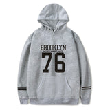 BROOKLYN 76 Hoodies Sweatshirts Fashion Cool Hip Hop Men Women Hooded Pullover Long Sleeve Unisex Harajuku Hoodie Tracksuit Tops