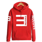 2017 Winter Men's Fleece Hoodies Eminem Printed Thicken Pullover Sweatshirt Men Sportswear Fashion Clothing women sweatshirt