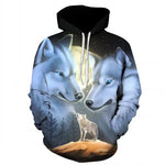 TUNSECHY NEW 2018 Hot Fashion Men/Women 3d Sweatshirts Print Spilled Milk Space Galaxy Hooded Hoodies Thin Unisex Pullovers Tops