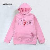 2018 Pennywise It Loser Sweatshirt Men Women The Losers Club Hoodie Casual Unisex Loser Club Sweatshirts Loser Lover Hoodies