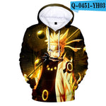 2018 Naruto Yondaime Hokage 3D Hoodies Men/women Fashion Namikaze Minato Harajuku Naruto 3D Print Men's Hoodies Sweatshirt