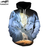 TUNSECHY Men/Women Hoodies With Hat Hoody Print Color Blocks Autumn Winter 3D Sweatshirts Hooded Hood Tops Wholesale and retail