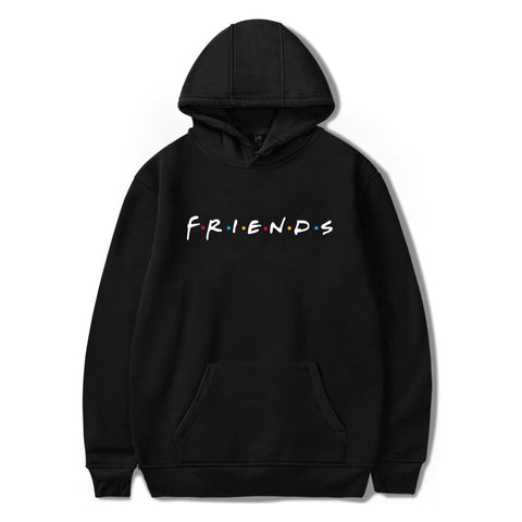 LUCKYFRIDAYF 2018 Unisex Friends Member Pop Fashion Warm-ing Soft Women Hoodies Sweatshirt Hip Hop Clothing