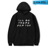 LUCKYFRIDAYF 2018 Unisex Friends Member Pop Fashion Warm-ing Soft Women Hoodies Sweatshirt Hip Hop Clothing