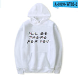 LUCKYFRIDAYF 2018 Unisex Friends Member Pop Fashion Warm-ing Soft Women Hoodies Sweatshirt Hip Hop Clothing