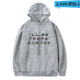 LUCKYFRIDAYF 2018 Unisex Friends Member Pop Fashion Warm-ing Soft Women Hoodies Sweatshirt Hip Hop Clothing