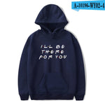 LUCKYFRIDAYF 2018 Unisex Friends Member Pop Fashion Warm-ing Soft Women Hoodies Sweatshirt Hip Hop Clothing