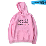 LUCKYFRIDAYF 2018 Unisex Friends Member Pop Fashion Warm-ing Soft Women Hoodies Sweatshirt Hip Hop Clothing