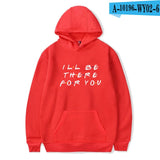 LUCKYFRIDAYF 2018 Unisex Friends Member Pop Fashion Warm-ing Soft Women Hoodies Sweatshirt Hip Hop Clothing