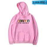 LUCKYFRIDAYF 2018 Unisex Friends Member Pop Fashion Warm-ing Soft Women Hoodies Sweatshirt Hip Hop Clothing