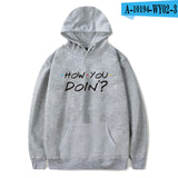 LUCKYFRIDAYF 2018 Unisex Friends Member Pop Fashion Warm-ing Soft Women Hoodies Sweatshirt Hip Hop Clothing