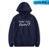 LUCKYFRIDAYF 2018 Unisex Friends Member Pop Fashion Warm-ing Soft Women Hoodies Sweatshirt Hip Hop Clothing