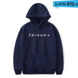 LUCKYFRIDAYF 2018 Unisex Friends Member Pop Fashion Warm-ing Soft Women Hoodies Sweatshirt Hip Hop Clothing