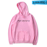 LUCKYFRIDAYF 2018 Unisex Friends Member Pop Fashion Warm-ing Soft Women Hoodies Sweatshirt Hip Hop Clothing